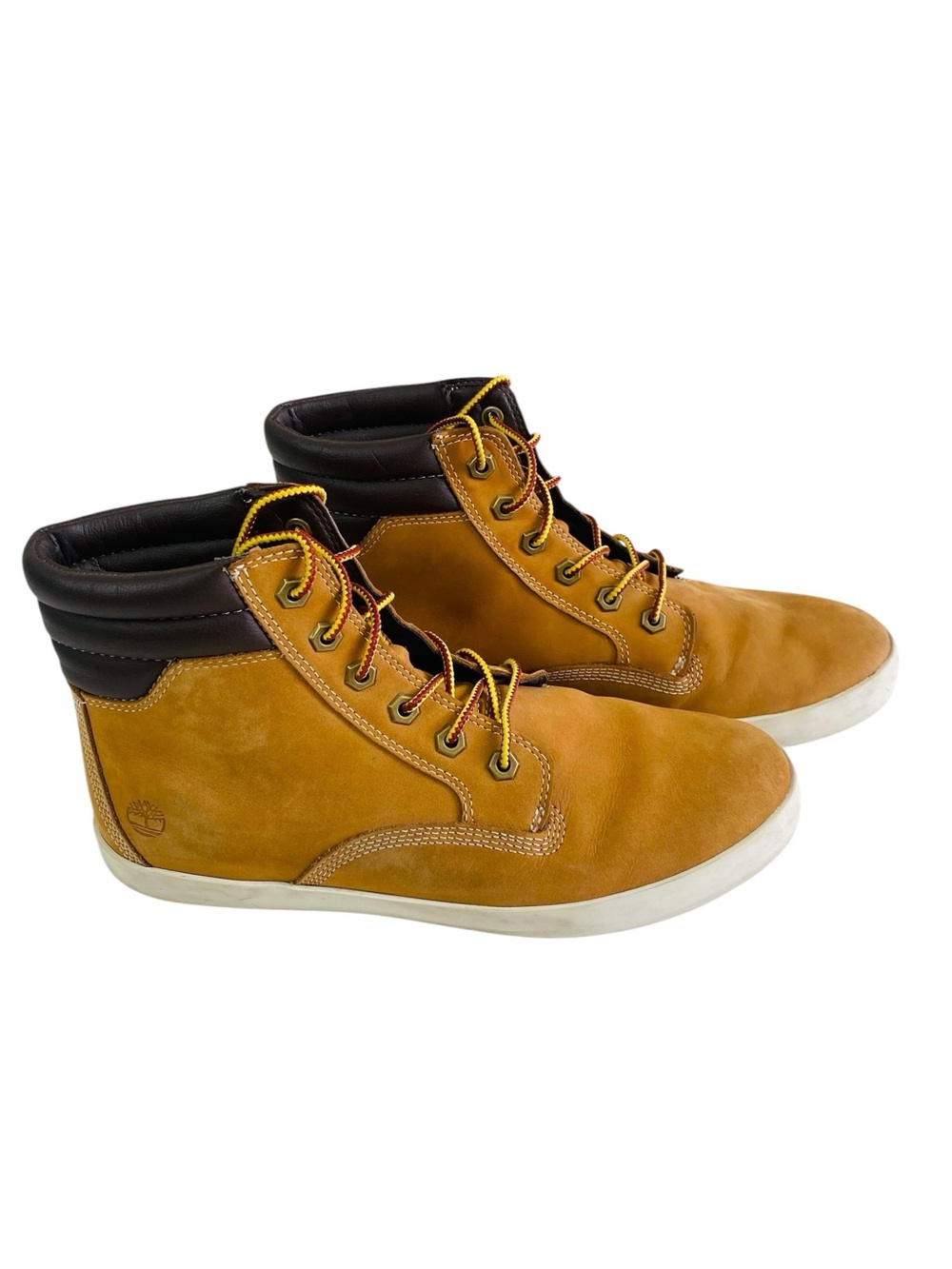 Timberland Dausette Sneaker Boots In Wheat Nubuck Leather Size 9.5